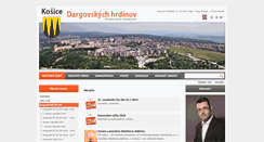 Desktop Screenshot of kosice-dh.sk